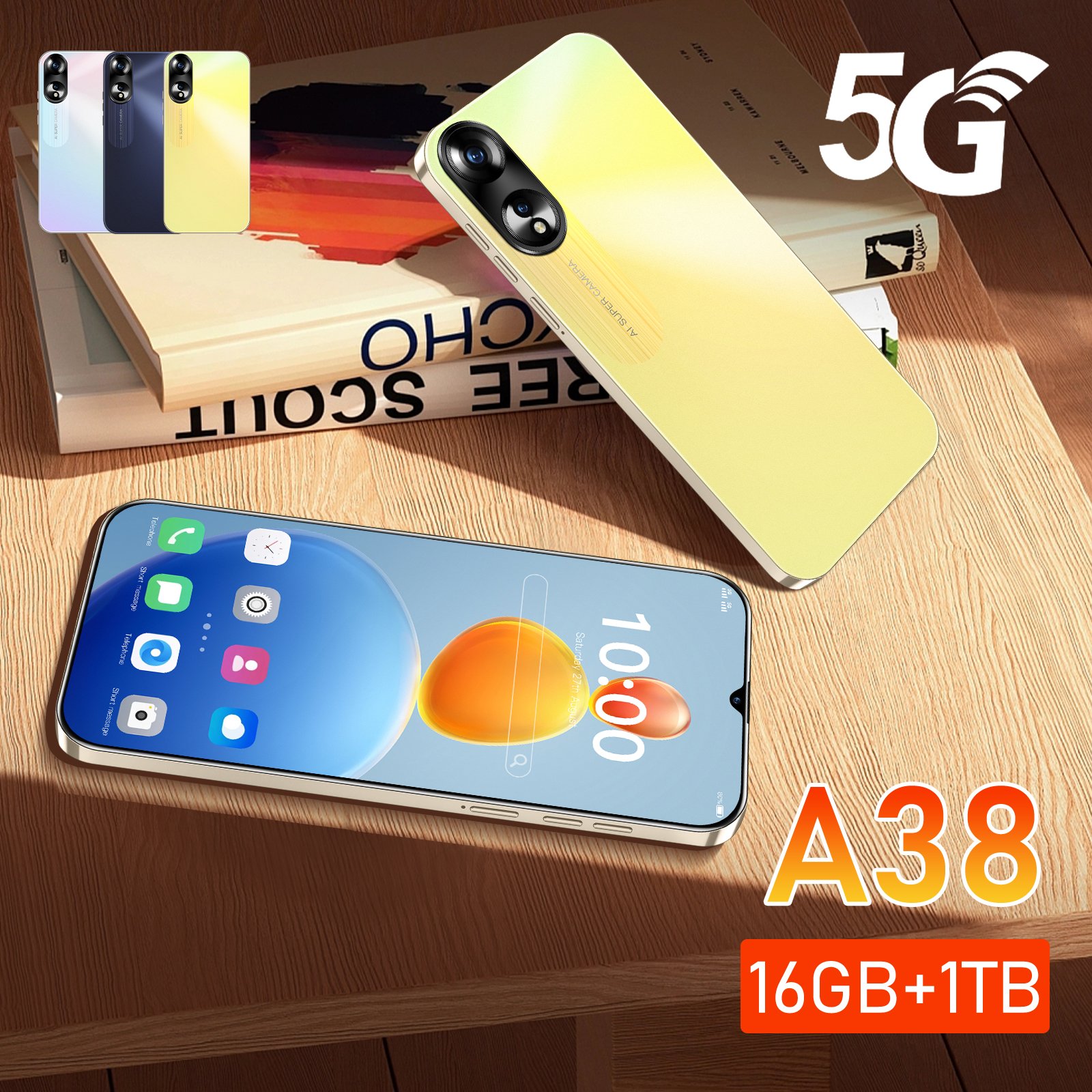 cheapest smart phones A38 play cellphone smart mobile phones 3g&4g smartphone